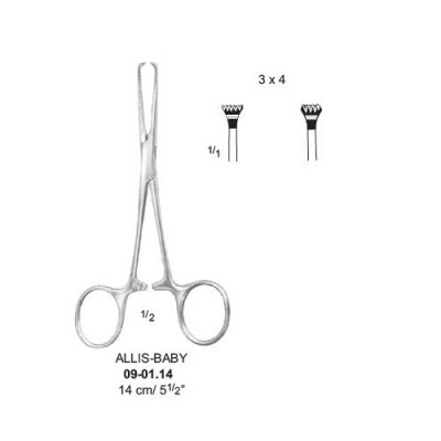 ALLIS-BABY Tissue Holding Forceps